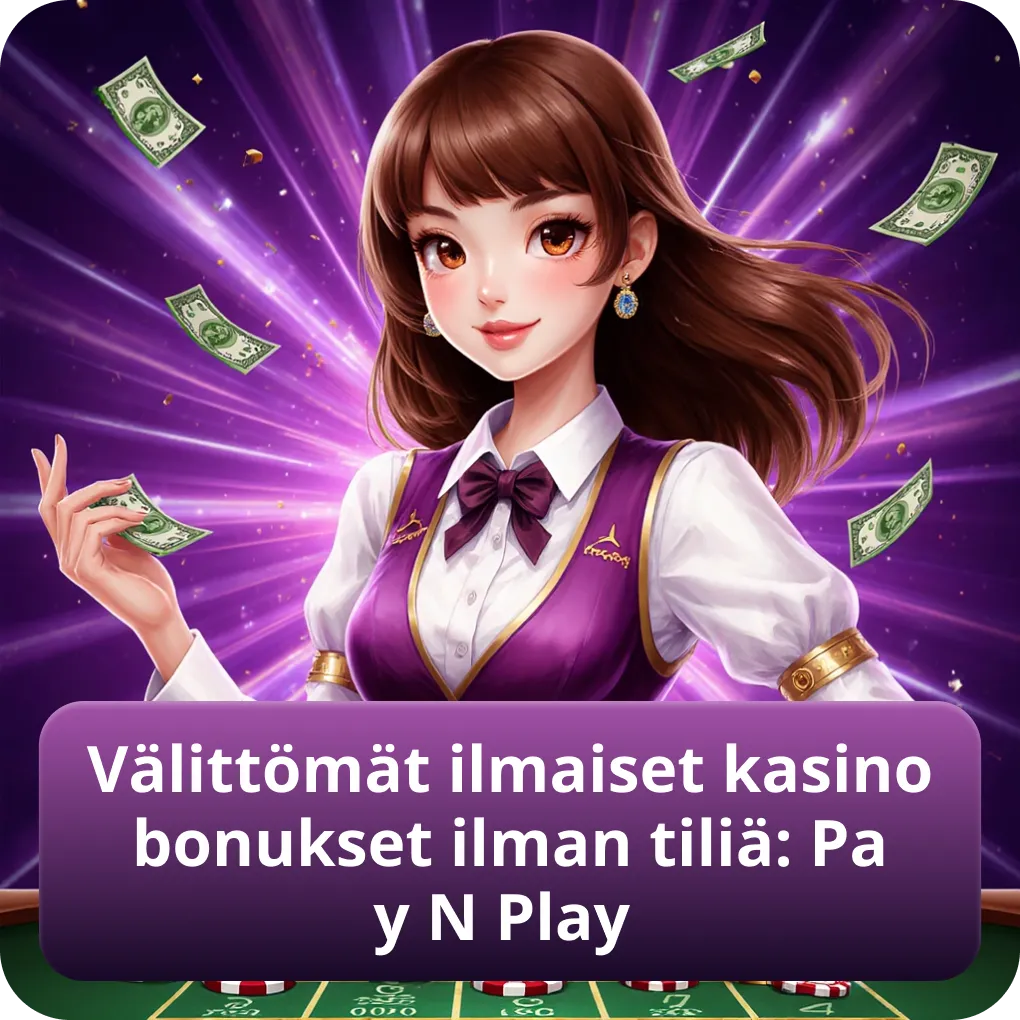 Välittömät ilmaiset kasinobonukset ilman tiliä: Pay N Play